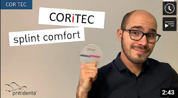 CORiTEC splint comfort -Wearing comfort redefined.