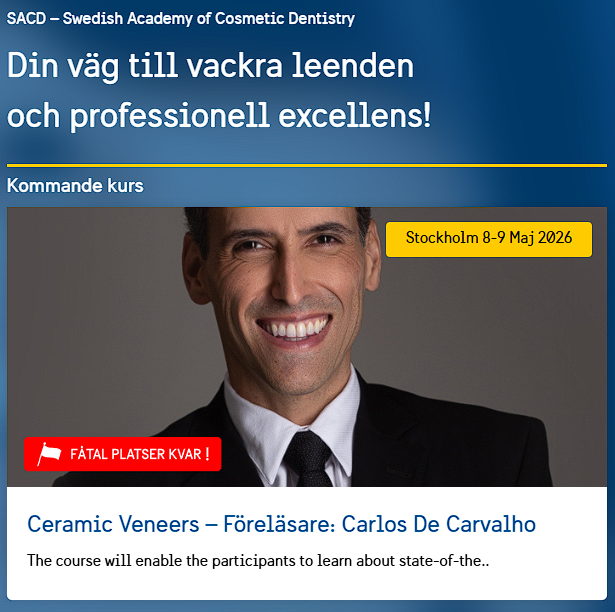 Denteket deltar i Stockholm den 8-9 Maj